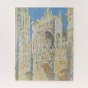 Claude Monet Rouen Kathedrale Portal Morgenlicht Puzzle