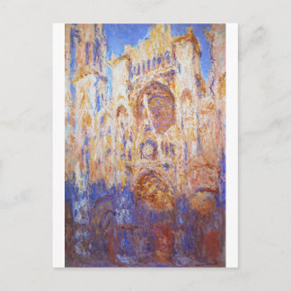 Claude Monet - Rouen-Kathedrale Postkarte