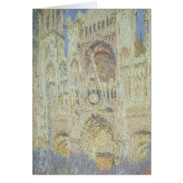 Claude Monet | Ruen Cathedral at Sunset, 1894 (Vorne)