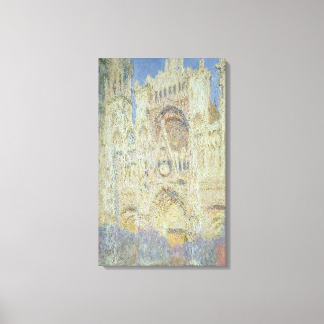 Claude Monet | Ruen Cathedral at Sunset, 1894 Leinwanddruck (Vorderseite)