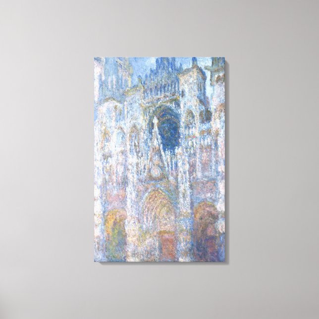 Claude Monet | Ruen Cathedral Leinwanddruck (Vorderseite)