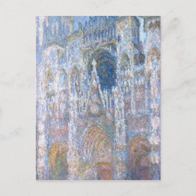 Claude Monet | Ruen Cathedral Postkarte (Vorderseite)