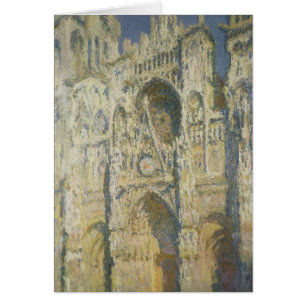 Claude Monet   Ruen Kathedrale in voller Sonnenein