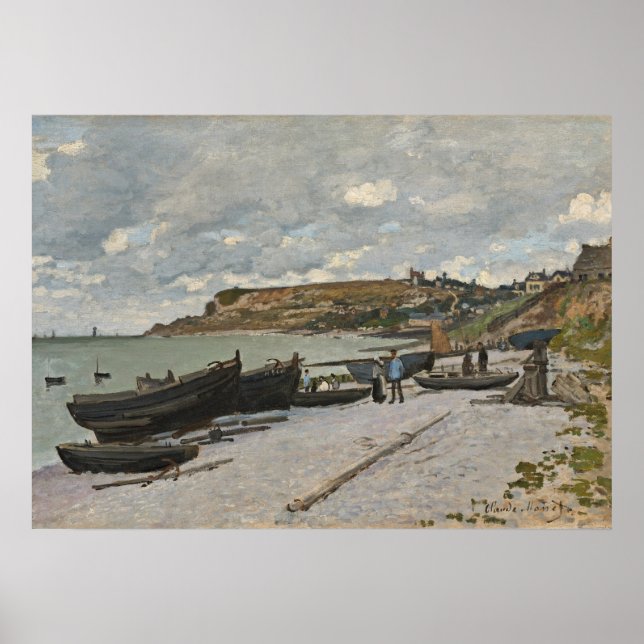 Claude Monet | Sainte-Adresse, 1867 Poster (Vorne)