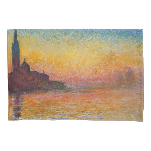 Claude Monet - San Giorgio Maggiore - Museo Canton Kissenbezug (Vorderseite)