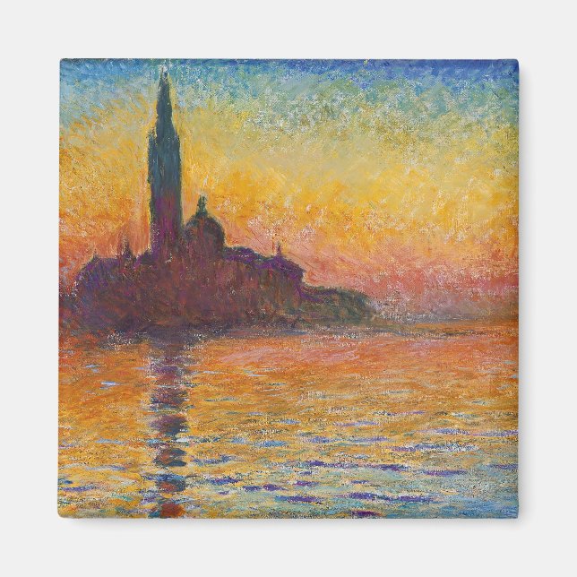 Claude Monet - San Giorgio Maggiore - Museo Canton Magnet (Vorne)