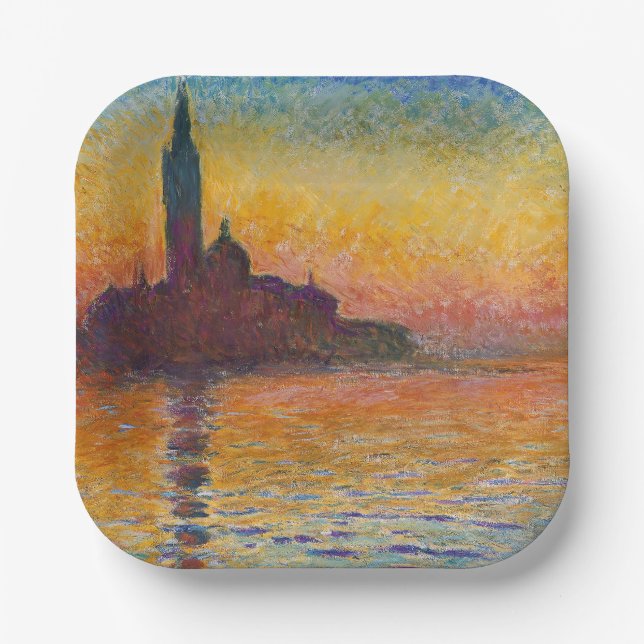 Claude Monet - San Giorgio Maggiore - Museo Canton Pappteller (Vorderseite)