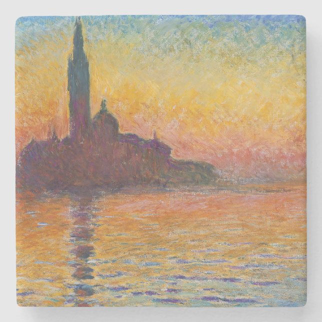 Claude Monet - San Giorgio Maggiore - Museo Canton Steinuntersetzer (Vorderseite)