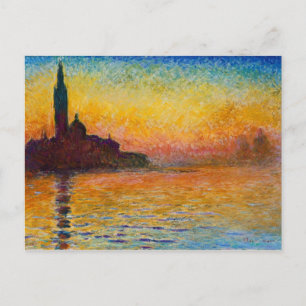 Claude Monet San Giorgio Maggiore Postkarte