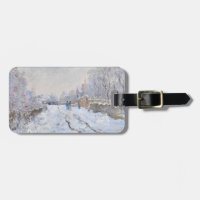 Claude Monet - Schneeszene beim argentinischen Hän