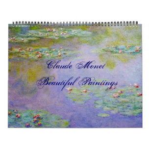 Claude Monet schöne landschaftliche Feine Kunst Kalender