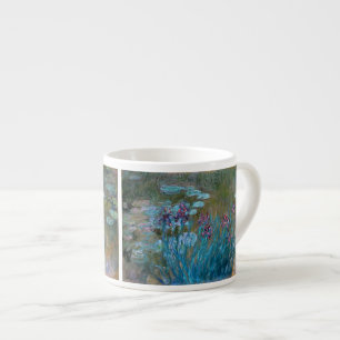 Claude Monet: Schwertlilien und Seerosen Espressotasse