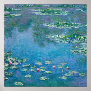 Claude Monet - Seerosen 1906 Poster