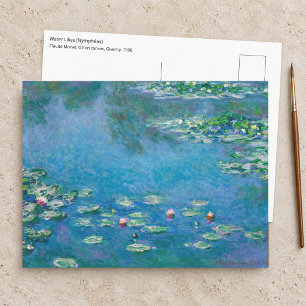 Claude Monet - Seerosen 1906 Postkarte