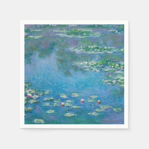 Claude Monet - Seerosen 1906 Serviette