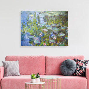 Claude Monet Seerosen 1915 Impressionistische Kuns Leinwanddruck