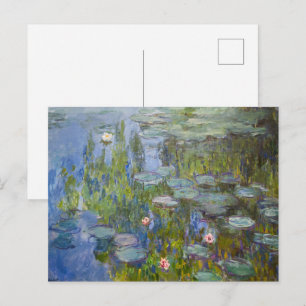 Claude Monet Seerosen 1915 Impressionistische Kuns Postkarte