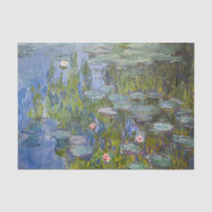 Claude Monet Seerosen 1915 Impressionistische Kuns Seidenpapier