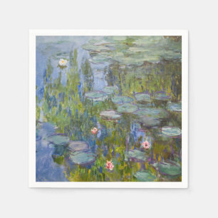 Claude Monet Seerosen 1915 Impressionistische Kuns Serviette