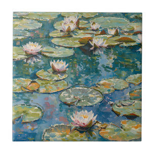 Claude Monet Seerosen 1916 Fine Art Fliese