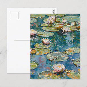 Claude Monet Seerosen 1916 Fine Art Postkarte