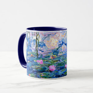 Claude Monet - Seerosen, 1919, berühmtes Gemälde Tasse