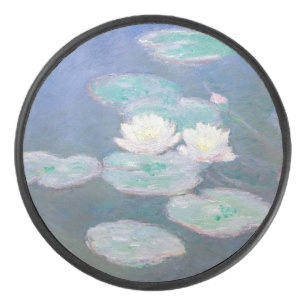 Claude Monet - Seerosen, Abendstimmung Eishockey Puck