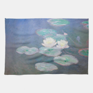 Claude Monet - Seerosen, Abendstimmung Geschirrtuch