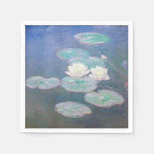 Claude Monet - Seerosen, Abendstimmung Serviette