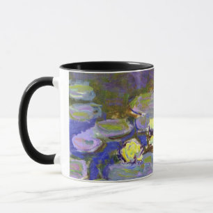 Claude Monet Seerosen Agapanthus Vintage Kunst Tasse
