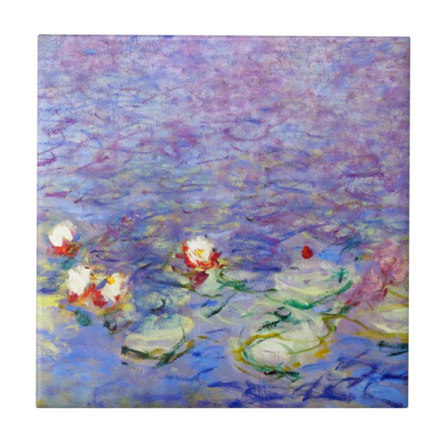 Claude Monet - Seerosen Fliese (Vorderseite)