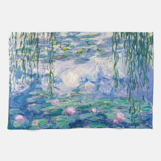 CLAUDE MONET - Seerosen Handtuch (Horizontal)