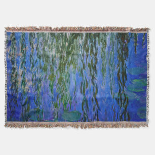 Claude Monet - Seerosen mit Trauerweide Decke