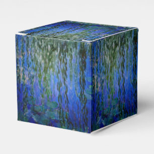 Claude Monet - Seerosen mit Trauerweide Geschenkschachtel