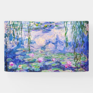 Claude Monet - Seerosen / Nympheas 1919 Banner