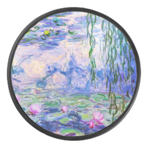 Claude Monet - Seerosen / Nympheas 1919 Eishockey Puck