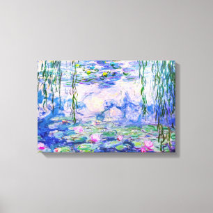 Claude Monet - Seerosen / Nympheas 1919 Leinwanddruck