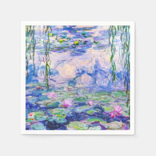 Claude Monet - Seerosen / Nympheas 1919 Serviette