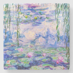 Claude Monet - Seerosen / Nympheas 1919 Steinuntersetzer