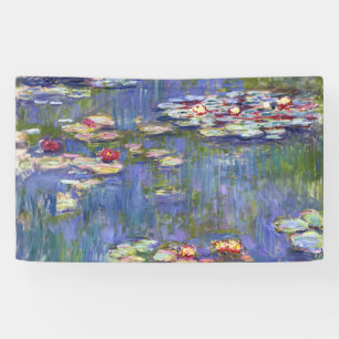 Claude Monet - Seerosen / Nympheas Banner