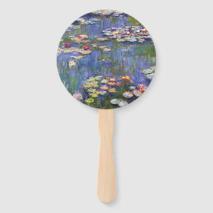 Claude Monet - Seerosen / Nympheas Fächer