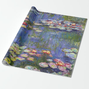 Claude Monet - Seerosen / Nympheas Geschenkpapier