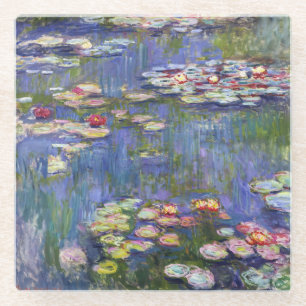 Claude Monet - Seerosen / Nympheas Glasuntersetzer