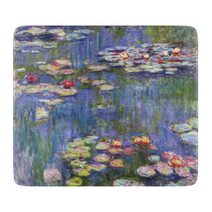 Claude Monet - Seerosen / Nympheas Schneidebrett