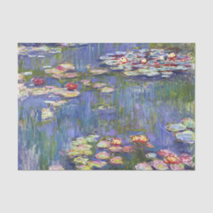 Claude Monet - Seerosen / Nympheas Seidenpapier