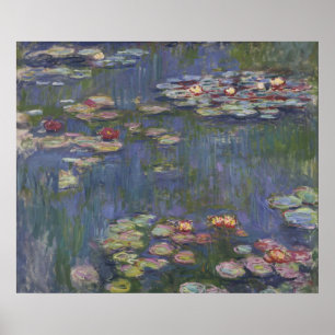 Claude Monet Seerosen Poster