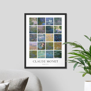 Claude Monet Seerosen Poster