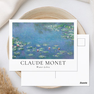 Claude Monet Seerosen Postkarte