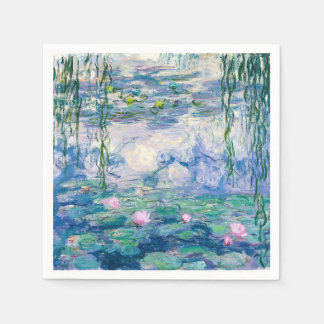 CLAUDE MONET - Seerosen Serviette