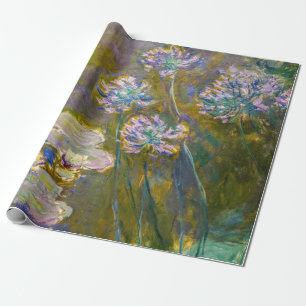 Claude Monet - Seerosen und Agapanthus Geschenkpapier